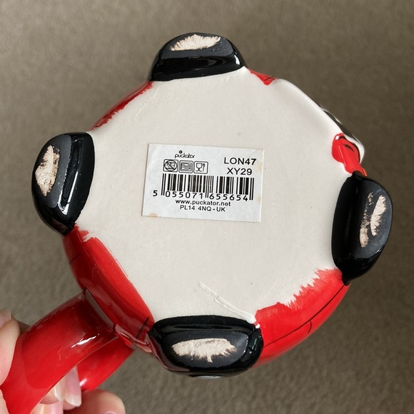 London Red Routemaster Bus Ceramic Shaped Coffee Tea Mug, Red, - Picture 5 of 5